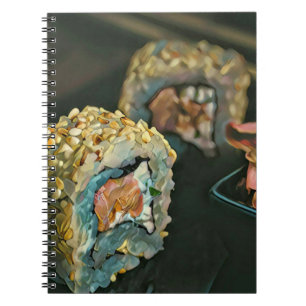 Japanse sushi notitieboek
