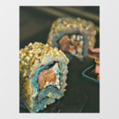 Japanse sushi raamsticker (Vel)