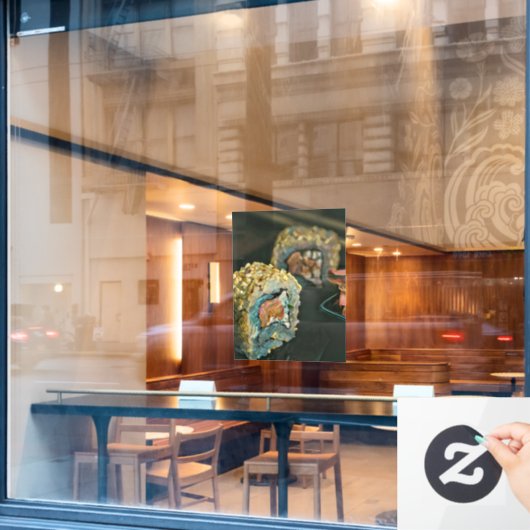 Japanse sushi raamsticker (Cafe Raam)