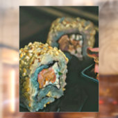 Japanse sushi raamsticker (Vel 2)