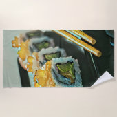 Japanse sushi strandlaken (Voorkant)