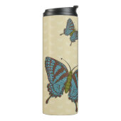 Japanse Swallowtail Thermische Tumbler Thermosbeker (Gedraaid links)