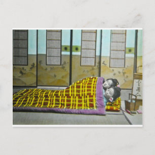  Japanse Tagaki Slaapgeisha Briefkaart