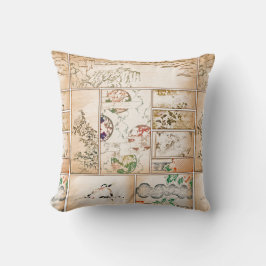Japanse Tapestry Asian Collage tsuzure nishiki Kussen