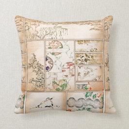 Japanse Tapestry Asian Collage tsuzure nishiki Kussen