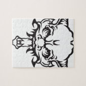 Japanse Tatoeage Oni Duivel Legpuzzel (Horizontaal)