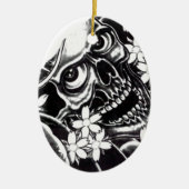 Japanse tattoo keramisch ornament (Voorkant)