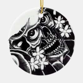 Japanse tattoo keramisch ornament
