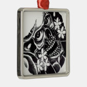 Japanse tattoo metalen ornament (Rechts)