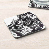 Japanse tattoo onderzetter (Linkerzijde)