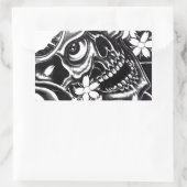 Japanse tattoo rechthoekige sticker (Tas)