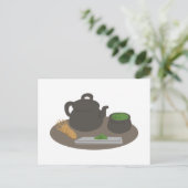 Japanse Tea-ceremonie Briefkaart (Staand voorkant)