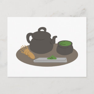 Japanse Tea-ceremonie Briefkaart