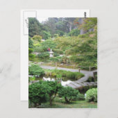 Japanse Tea Garden Briefkaart (Voorkant / Achterkant)