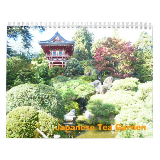 Japanse Tea Garden Calendar Kalender (Hoes)
