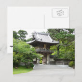 Japanse Tea Garden in San Francisco Briefkaart (Voorkant / Achterkant)