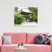Japanse Tea Garden in San Francisco Canvas Afdruk (Insitu (Woonkamer))