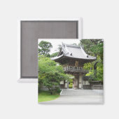 Japanse Tea Garden in San Francisco Magneet (Voorkant / Achterkant)