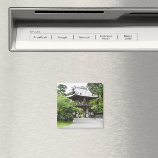 Japanse Tea Garden in San Francisco Magneet (Insitu (Vaatwasser))