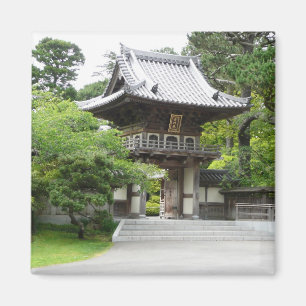 Japanse Tea Garden in San Francisco Magneet
