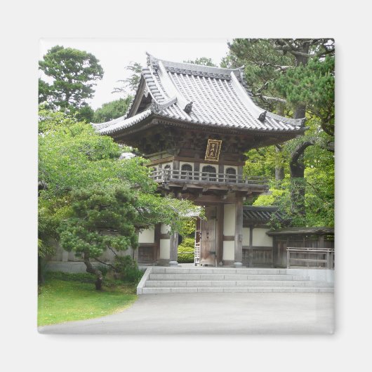Japanse Tea Garden in San Francisco Magneet (Voorkant)