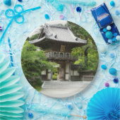 Japanse Tea Garden in San Francisco Papieren Bordje (Feest)