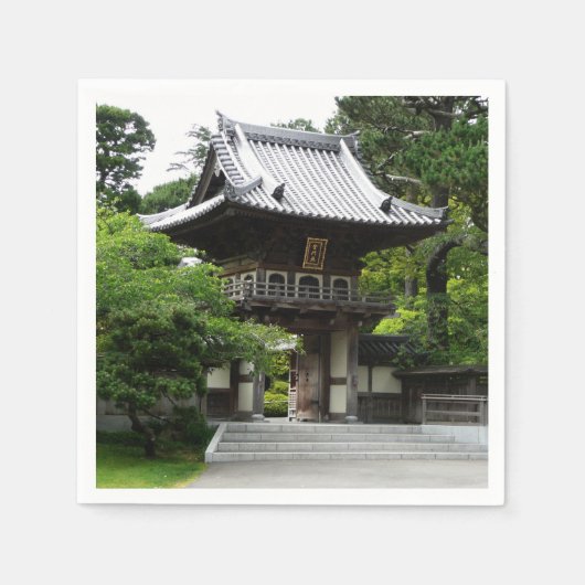 Japanse Tea Garden in San Francisco Servet (Voorkant)