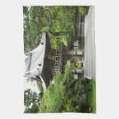 Japanse Tea Garden in San Francisco Theedoek (Verticaal)