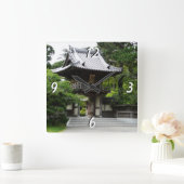 Japanse Tea Garden in San Francisco Vierkante Klok (Huis)