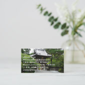 Japanse Tea Garden in San Francisco Visitekaartje (Staand voorkant)