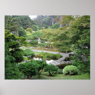 Japanse Tea Garden Poster