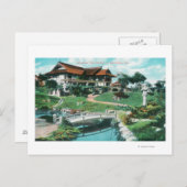 Japanse Tea Garden ViewCoronado, CA Briefkaart (Voorkant / Achterkant)