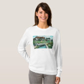 Japanse Tea Garden ViewCoronado, CA T-shirt (Voorkant volledig)