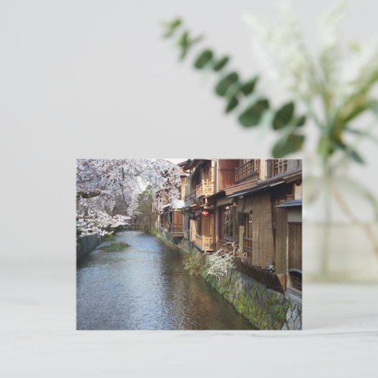 Japanse Teahouses van Kyoto Briefkaart (Staand voorkant)