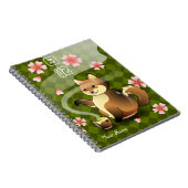 Japanse teapot Kitsune Fox Persoonlijke agenda Notitieboek (Rechterzijde)