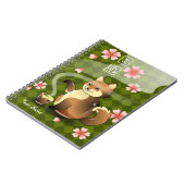 Japanse teapot Kitsune Fox Persoonlijke agenda Notitieboek (Linkerzijde)