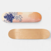 Japanse tekengolf, persoonlijk skateboard (Horizontaal)