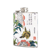 Japanse tekening, pony's en Sparrow Heupfles (Links)