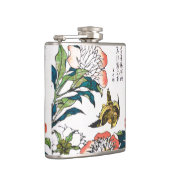 Japanse tekening, pony's en Sparrow Heupfles (Rechts)