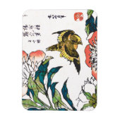  Japanse tekening, pony's en Sparrow Magneet (Verticaal)