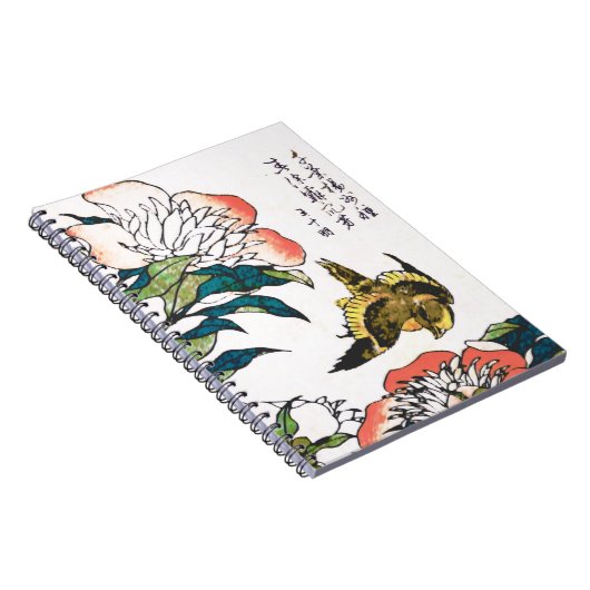  Japanse tekening, pony's en Sparrow Notitieboek (Rechterzijde)