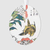  Japanse tekening, pony's en Sparrow Ornament (voorkant)