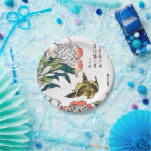  Japanse tekening, pony's en Sparrow Papieren Bordje (Feest)