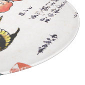 Japanse tekening, pony's en Sparrow Snijplank (Hoek)