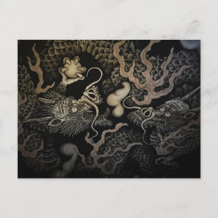 Japanse tekeningen briefkaart