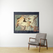 Japanse tekenstijl wandkleed (In Situ (horizontaal))