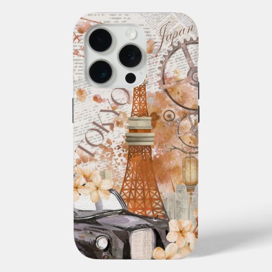  Japanse telefoonhoes Case-Mate iPhone Case (Achterkant)