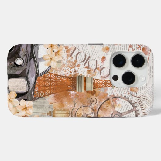 Japanse telefoonhoes Case-Mate iPhone Case (Achterkant (horizontaal))