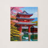 Japanse Tempel  Legpuzzel (Verticaal)