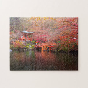 Japanse tempel legpuzzel